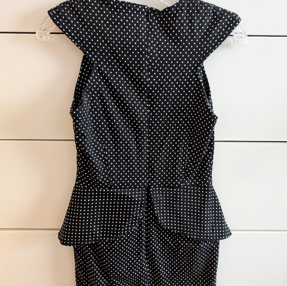 Maurie & Eve polka dot peplum dress - Picture 3 of 6